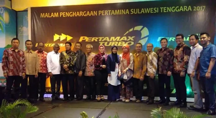 penghargaan_pertamina Pertamina Beri Penghargaan SPBU dengan Kinerja Baik di Sultra