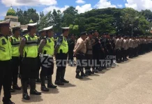 Unjuk Rasa Hari Keempat, Polisi Tetap Siaga Penuh Unjuk Rasa Hari Keempat, Polisi Tetap Siaga Penuh