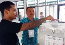 59 Penghuni Lapas Kendari Salurkan Hak Suaranya 59 Penghuni Lapas Kendari Salurkan Hak Suaranya