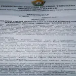 Pemprov Sultra Buka Seleksi Calon Sekda Wakatobi