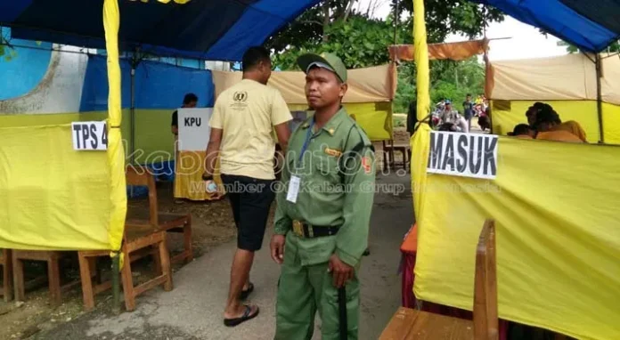 Pencoblosan di TPS 2 Mawasangka Timur Diulang