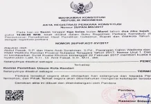 Empat Perkara Pilkada Sultra Resmi Teregistrasi di MK Empat Perkara Pilkada Sultra Resmi Teregistrasi di MK