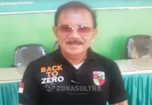 Partai Besutan Tommy Soeharto Rampungkan Kepengurusan 17 Daerah Sultra Ketua Dewan Pimpinan Wilayah (DPW) Partai Berkarya Sultra, Abdul Hasan Mbou