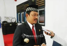 Pj Bupati Mubar Instruksikan Semua SKPD, Camat dan Kepala Desa Dukung Fildan Rony Yakob Laute.