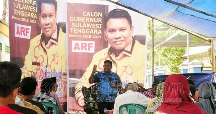 Abdul Rahman Farisi Deklarasikan Diri Maju di Pilgub Sultra
