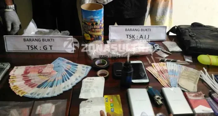 Empat Pengedar Narkoba Jaringan Lapas Diamankan Polda Sultra