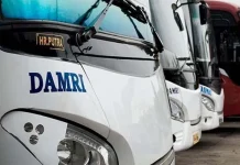 29 Bus Damri Siap Angkut Penumpang Mudik di Sultra ilustrasi damri