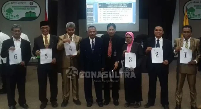 Enam Balon Rektor UHO Resmi Ditetapkan