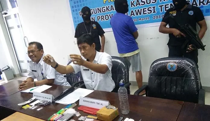 BNNP Sultra Bekuk Pengedar Narkoba Jaringan Makssar