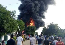 Percikan Api Mobil Tangki Penyebab Kebakaran SPBM Kabaena Percikan Api Mobil Tangki Penyebab Kebakaran SPBM Kabaena