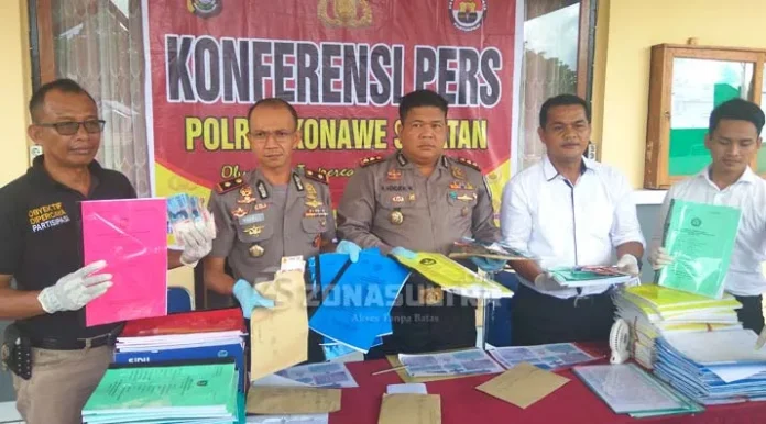 Polisi Tetapkan Lima Tersangka dalam Kasus OTT di Dinas PK Konsel