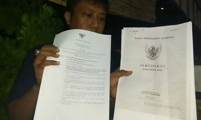 Oknum Pegawai BPN Kolaka Dilaporkan ke Polda Sultra