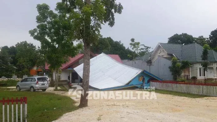 Lagi, Angin Puting Beliung Terjang di Konsel