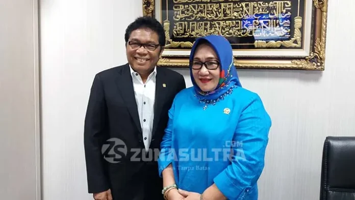 Sambangi Ruang Kerja Tina Nur Alam, Ridwan Bae "Meminang"?