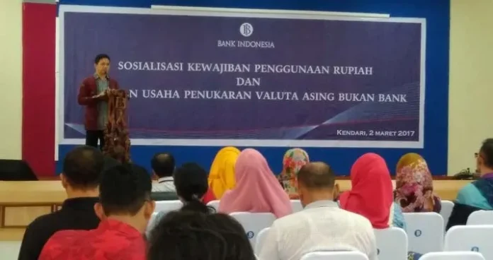 BI Sultra Akan Tertibkan KUPVA BB Tidak Berizin