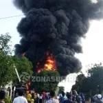 SPBU kabaena dilahap Sijago Merah SPBU kabaena dilahap Sijago Merah