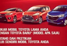 Mau Tukar Mobil Toyota Lama dengan yang Baru? Ini Caranya
