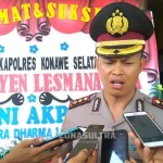 Nama Kapolres Konsel Dicatut Penipu, Meminta Uang Puluhan Juta ke Warga Kapolres Konsel AKBP Yeyen Lesmana. S.Ik