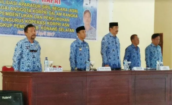 Pemda Konsel Dorong Korpri Kembangkan Profesionalitas ASN