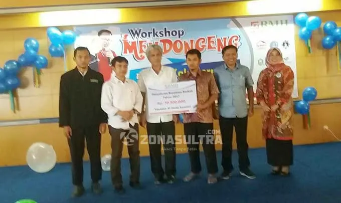 BMH1 Gelar Workshop Mendongeng, BMH Sultra Salurkan Bantuan ke Pesantren Hidayatullah Kendari