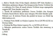 KPU Kendari Segera Jalani Sidang Kode Etik DKPP KPU Kendari Segera Jalani Sidang Kode Etik DKPP