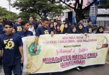 Milad Emas ke-50, IAIN Gelar Jalan Santai Milad Emas ke-50, IAIN Gelar Jalan Santai