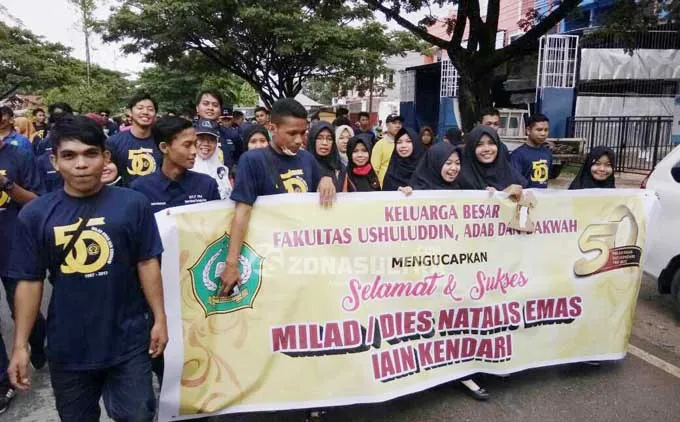 IAIN Milad Emas ke-50, IAIN Gelar Jalan Santai