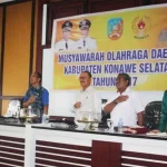 Ditunjuk Secara Aklamasi Jadi Ketua KONI, Arsalim Ingin Kembalikan Kejayaan Olahraga Konsel Ditunjuk Secara Aklamasi Jadi Ketua KONI, Arsalim Ingin Kembalikan Kejayaan Olahraga Konsel