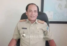 Luasan Kawasan Mangrove di Kendari Menyusut Kepala DKP Kota Kendari Agus Salim Safrullah