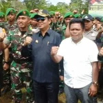 Plt Bupati Buton Membuka TMMD ke-98 Plt Bupati Buton Membuka TMMD ke-98