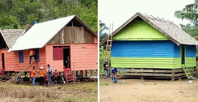 Jumat Barokah, Pemkab Konut Bedah Rumah Warga di Desa Puusuli