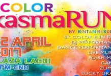 Kemenpar Merayu dengan Cinta di Color KasmaRUN 2017 Bintan Kemenpar Merayu dengan Cinta di Color KasmaRUN 2017 Bintan