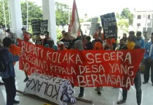 Hasil Investigasi Tidak Transparan, Warga Desa Towua Demo di DPRD Kolaka Hasil Investigasi Tidak Transparan, Warga Desa Towua Demo di DPRD Kolaka