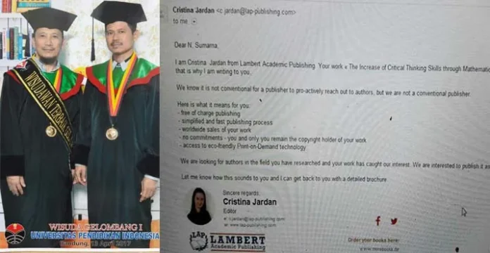 Sukses Jadi Doktor Dikdas Pertama, Dosen UHO Ini Juga Jadi Wisudawan Terbaik UPI Bandung