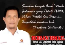Ikhsan Ismail Siap Bertarung di Pilkada Baubau 2018 Ikhsan Ismail Siap Bertarung di Pilkada Baubau 2018