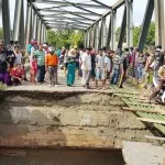 Diguyur Hujan Semalam, Jembatan di Desa Tamboli Amblas, Jalur Trans Sulawesi Putus Total Diguyur Hujan Semalam, Jembatan di Desa Tamboli Amblas, Jalur Trans Sulawesi Putus Total