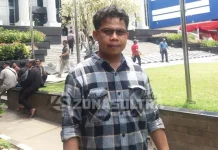 Putusan Ditolak, KPU Buton Selatan Akan Plenokan Penetapan Bupati Terpilih 6 April Ketua KPU Busel La Ode Masrizal saat ditemui usai pengucapan putusan di Gedung MK, Jakarta (3/4/2017).