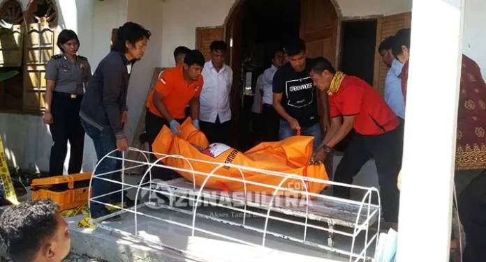 Pensiunan PNS di Raha Ditemukan Tewas di Rumahnya dengan Mulut Disumbat Kain