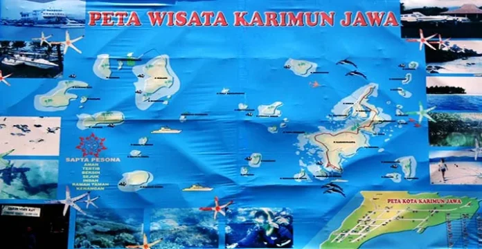 Peta wisata karimunjawa