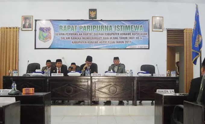 rapat DPRD dan Pemda Tetapkan Hari Jadi Konkep