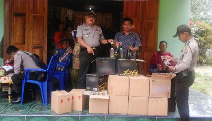 Polres Konsel Giat Lakukan Razia Premanisme