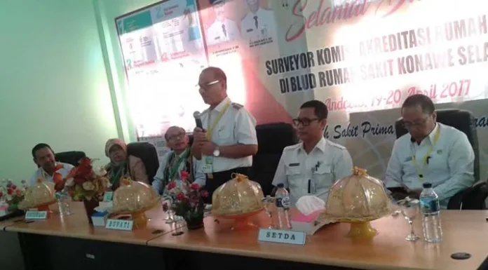 Pemkab Konsel Upayakan Peningkatan Akreditasi RSUD Konsel