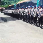 Sambut Putusan di MK, Polres Bombana Siagakan 186 Personil Sambut Putusan di MK, Polres Bombana Siagakan 186 Personil