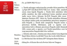13 April Ketua KPU Busel Jalani Sidang DKPP, Ini Pokok Perkaranya 13 April Ketua KPU Busel Jalani Sidang DKPP, Ini Pokok Perkaranya