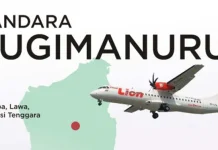 Lion Air Beri Hadiah HUT Sultra dengan Mendarat Perdana di Bandara Sugimanuru ilustrasi bandara sugimanuru