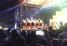 Buton Utara Persembahkan Tari Kreasi di Pembukaan HUT Sultra ke-53 Buton Utara Persembahkan Tari Kreasi di Pembukaan HUT Sultra ke-53