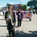 Karnaval Tenun, Pemkab Muna Jadikan Gua Liangkabori Simbol Masyarakat Muna Karnaval Tenun, Pemkab Muna Jadikan Gua Liangkabori Simbol Masyarakat Muna
