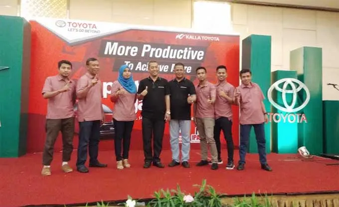 toyota Total Transaksi Partshop Gathering Toyota Kalla 2017 Capai Rp 5,7 Miliar