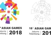 Sambut Asian Games 2018, Palembang Bikin Kampoeng Warna-Warni Asian_Games_2018_Logo