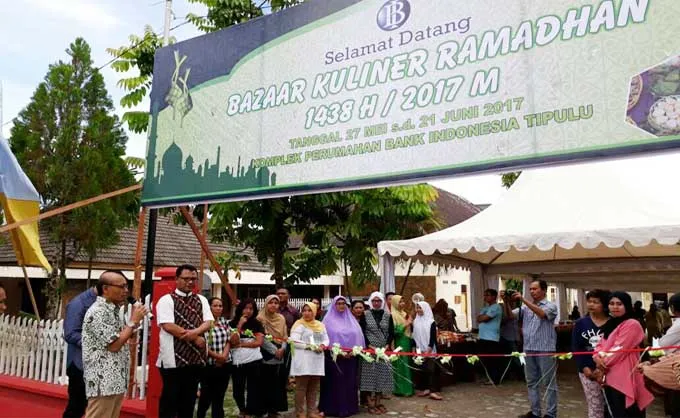 BI Bazar Kuliner Ramadan Bank Indonesia (BI) Perwakilan Sulawesi Tenggara (Sultra).